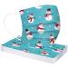 Honian 50PC Christmas Disposable Face_Mask for Adults Women Men with Winter Cute Colored Design Holiday Theme 3ply Breathable (#26) - Buy Online on GoSupps.com