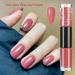 Pink Nail Polish Quick Dry 2 in 1 Glitter Nail Polish Set No Need Cure Nail Varnishes Glossy Finish Long Lasting Easy to Apply DIY Nail Art Manicure at Home Salon Gift for Girls & Women - Buy Online on GoSupps.com