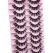 CNMTCCO False Eyelashes - 10 Pairs Russian Strip Lashes, Natural Fluffy Wispy D Curl Faux Mink, Reusable & Thick for Soft, Short and Naturally Beautiful Eyes - Buy Online on GoSupps.com
