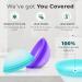 Ecoblossom Menstrual Original Disc - Reusable Period Discs Set (2 Large Discs) | Eco-Friendly Comfortable & Sustainable - Buy Online on GoSupps.com