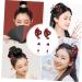 minkissy 3 Pairs Hairpin Women Hair Tsumami Hair Clip Hair Styling Pins Flower Hair Clip Japanese Style Hair Clip Fans Shape Barrette Chinese Hair Clip China Zinc Alloy Sector Miss - Buy Online on GoSupps.com