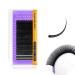 Nagaraku single eyelashes Individual eyelash extension permanent volume eyelashes eyelash extensions gently of course matt black 16 rows (thick 0.12 c curl 7-15mm mix) 7-15mm 0.12 c