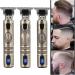 Professional T9 Hair Trimmer - Digital Display Stainless Steel Cutter | Waterproof Men's Electric Shaver - Buy Online on GoSupps.com