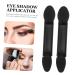 100PCS Double-Sided Eyebrow & Eyeshadow Applicator Brushes - Black Eye Makeup Sponges for Women | Miss Beauty - Buy Online on GoSupps.com