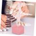 Healvian Nail Stands for Nail Art Nail Practice Accessories Spiral Nail Display Stands Nail Art Stands Fingernail Display Stand Nail Training Nail Salon Tool Modeling Acrylic Decorate 6.2x6.2cm Pink - Buy Online on GoSupps.com