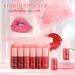 Liquid Tint Stain - 6 Colors Korean Lip Gloss | Moisturizing Multi-Use Lip & Cheek Tint | Long-Lasting Non-Stick Cup Vivid Peach Color - Buy Online on GoSupps.com