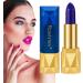 Rosixehird Blue Magic Lipstick Color Changing Lipstick Blue Lipstick Long Lasting Waterproof Tinted Lip Balm for Women Girls - Buy Online on GoSupps.com