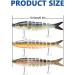 3-Piece Wobbler Set - Multi-Joint Angel Bait for Pike Mackerel & Trout Fishing - Premium Artificial Bait & Accessories - Buy Online on GoSupps.com