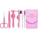 6Pcs Eyelash Curlers and Eyebrow Grooming Kit Set - Tweezer, Applicator Tool, Comb, Scissor, Clippers, and Brush - Portable Mini Set for Women - Fake Lash Cosmetic Essentials - Buy Online on GoSupps.com