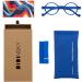 Buy Klein +1.5 Reading Glasses | Ultra Crystal Clear Vision Anti Glare Lenses & Rubber Touch Frames for Men & Women - HAKONE - Buy Online on GoSupps.com