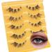 Self-Adhesive Eyelashes 5 Pairs Anime Lashes Natural Doll Eye Fluffy Wispy Faux Mink Manga Lashes Cosplay - Buy Online on GoSupps.com
