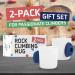 2 Pack XL 15oz Rock Climbing Mugs with Wall Climbing Grips - Fun Gifts for Rock Climbers - Buy Online on GoSupps.com