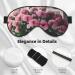 Beauty Flowers Soft Sleep Eye Mask - Breathable Eye Patch for Women | Perfect for Travel & Relaxation - Buy Online on GoSupps.com