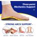 Updated Sport Insoles with Medium Arch Support | Shock Absorption for Plantar Fasciitis Relief | Orthotic Inserts for Men & Women | Breathable Non-Slip Design - Buy Online on GoSupps.com