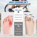 Toe Spacers Kit for Bunion Relief | Adjustable Toe Separators for Men & Women | Effective Hammer Toe & Overlapping Toe Corrector - Buy Online on GoSupps.com