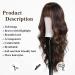 Haircube Brown Wig with Bangs - Wavy Curly Synthetic Wig for Women | Daily Party Wear in Brown & Blonde - Buy Online on GoSupps.com