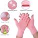 Gebell Rheumatoid Arthritis Gloves - Fingerless Compression Gloves for Joint Pain Relief and Hand Warmth - Carpal Tunnel Support - Size M Pink - Buy Online on GoSupps.com