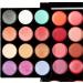 TimeSong Professional Makeup Palette Kit with Eyeshadow, Blusher, Face Powder & Lip Gloss + 7pcs Pink Makeup Brushes Set - Buy Online on GoSupps.com