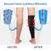 Udaily Calf Compression Sleeves (20-30mmhg) - Shin Splint & Calf Pain Relief - 2 Pairs (Black Pink) - M (Calf 12.5-15) - Buy Online on GoSupps.com