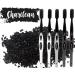 5 Pack Activated Charcoal Infused Ultra Soft Toothbrushes - Naturally Whitening - Ergonomic Soft Touch Handle - Grey - Buy Online on GoSupps.com