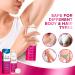 Hair Removal Spray Foam & Cream with Aloe Vera & Vitamin E - Painless Depilatory Solution for Women and Men - Buy Online on GoSupps.com
