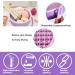 3 in 1 Makeup Brush Cleaning makeup brush cleaner brush cleaner makeup silicone makeup brush holder Mat Brush Cleaner Mat Foldable Makeup Brush Cleaning Bowl With Lanyard (Purple) - Buy Online on GoSupps.com