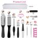 Synchain Professional Pedicure Kit - 22 in 1 Stainless Steel Foot File Scraper for Dead Skin Removal - Callus Remover & Nail Clipper Set - Foot Care Tool for Men and Women - Salon Quality at Home - Buy Online on GoSupps.com