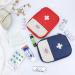 LEEFONE 4 Pack Mini First Aid Pouch - Portable Outdoor Emergency Medicine Storage Bag (Red & Blue) - Buy Online on GoSupps.com
