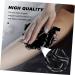 4pcs Charcoal Bath Ball Sponge - Men's Loofah Shower Pouf & Lace Mesh Cleaning Ball | Premium Body Scrubber - Buy Online on GoSupps.com