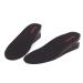 SINY Men Full Length Orthotic Shoe Insoles 2Layer 5cm Height up Heel Pain Flat Feet Foot Care 2" Cushion