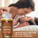 Premium Blend: Maca Root 6000mg, Ashwagandha 500mg & More - 120 Capsules for Energy, Vitality & Well-Being - 2 Months Supply - Buy Online on GoSupps.com