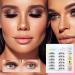False Lashes | No Glue Eyelashes - Natural Look False Eyelashes Reusable and Long Lasting Lashes for Daily Use Dense - Buy Online on GoSupps.com