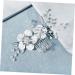 Didiseaon 1pc Comb Bridal Hairband Crystal Hair Decor Bridal Hair Clip Pearl Hair Barrettes Rhinestone Barrettes Beautiful Hairband Wedding Hair Clip Bride Decorate Manual Alloy - Buy Online on GoSupps.com