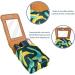 Premium Leather Lipstick Case & Organizer with Mirror - Mini Lip Gloss Holder Bag - Stylish Fruit Banana Design - Perfect for Travel - Buy Online on GoSupps.com