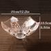 Fruit Basket Fruit Bowl Household Fruit Plate Glass Hexagonal Fruit Bowl Creative Candy Snack Plate Decorative Kitchen Organizers and Storage (Color : E Size : 31 * 31 * 13.5cm) - Buy Online on GoSupps.com