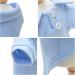 Lovelonglong Basic Dog Polo Shirt - Sky Blue - Size L (-18lbs) | Premium Cotton Polo T-Shirt for Small, Medium, Large Dogs - Buy Online on GoSupps.com