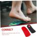 GLEAVI 3 Pairs Orthotic Insoles for Women & Men | Plantar Support Fallen Arches & Heel Spurs | Comfort Running Shoe Inserts - Buy Online on GoSupps.com