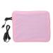 FRCOLOR Heat Mat Reptile Pet Heating Pad Small Puppy Heat Pad USB Electric Pet Heated Bed Mat for Cats Turtle Lizard Reptile Thermal Sleeping Pad Adjustable 11.8 X 9.8 in 30X25X0.1CM Pink