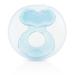 Nuby Silicone Teethe-EEZ Teether with Bristles & Hygienic Case - Blue - Buy Online on GoSupps.com