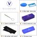Buy Vision Global Blue Light Blocker Glasses for Reading | K8008-1 Clear Gray | Reduce Eye Fatigue & Glare | International Shipping - Buy Online on GoSupps.com