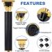 YOGINGO Professional Hair Trimmer for Men - USB Cordless Rechargeable Grooming Kit - Zero Gapped Beard Trimmer and Baldhead Shaver - Black - Buy Online on GoSupps.com