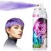 ONE-TIME USE Purple Hair Color Spray for Christmas Party Crazy Hair Day - 1-Day Washable 100ML