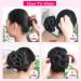 HANNE Synthetic Chignon Ponytail Hair Extension - Natural Black - Buy Online on GoSupps.com