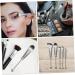 minkissy 2 Sets Metal Handle Makeup Brush Eyebrow Brush Eye Shadow Powder Brush Blush Brush Concealer Brush Eye Makeup Brush Makeup Brush for Women Eyes Paint Aluminum Alloy - Buy Online on GoSupps.com