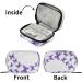 Buy Pfrewn 7-Day Pill Organizer Case Portable Purple Butterfly Travel Medicine Holder for Vitamins & Supplements - Buy Online on GoSupps.com