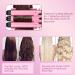 Buy Pink 1 Inch Hair Curling Iron - Ceramic Tourmaline Triple Barrels Adjustable Temperature Quick Heat Up International Shipping Available - Buy Online on GoSupps.com