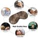 Leopard Animal Print Sleep Mask for Women | Adjustable Eye Shades with Elastic Strap - Best Sleep Accessory - Buy Online on GoSupps.com