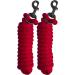 Majestic Ally Pack of 2 Solid Poly Lead Rope for Horses & Livestock 10 Foot Long and 5/8 inch Thick - Replaceable Heavy-Duty Bolt Snap Handmade Soft Broken in Feel (Red) Red 10 feet long - Buy Online on GoSupps.com