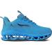 UMIYE Kids Sneakers - Breathable Mesh Athletic Shoes (Big Kid) Sky Blue - Buy Online on GoSupps.com
