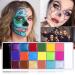 20 Colors Makeup Palette Set & 10-Piece Brush Kit - Professional Face Paint for Flawless Application | International Shipping Available - Buy Online on GoSupps.com
